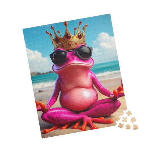 Pink Frog | Puzzle - (110, 252, 520, 1014-piece)