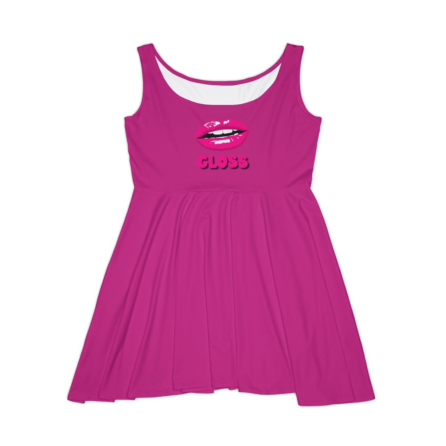 Women's Skater Dresses | Pink Dress - Lips