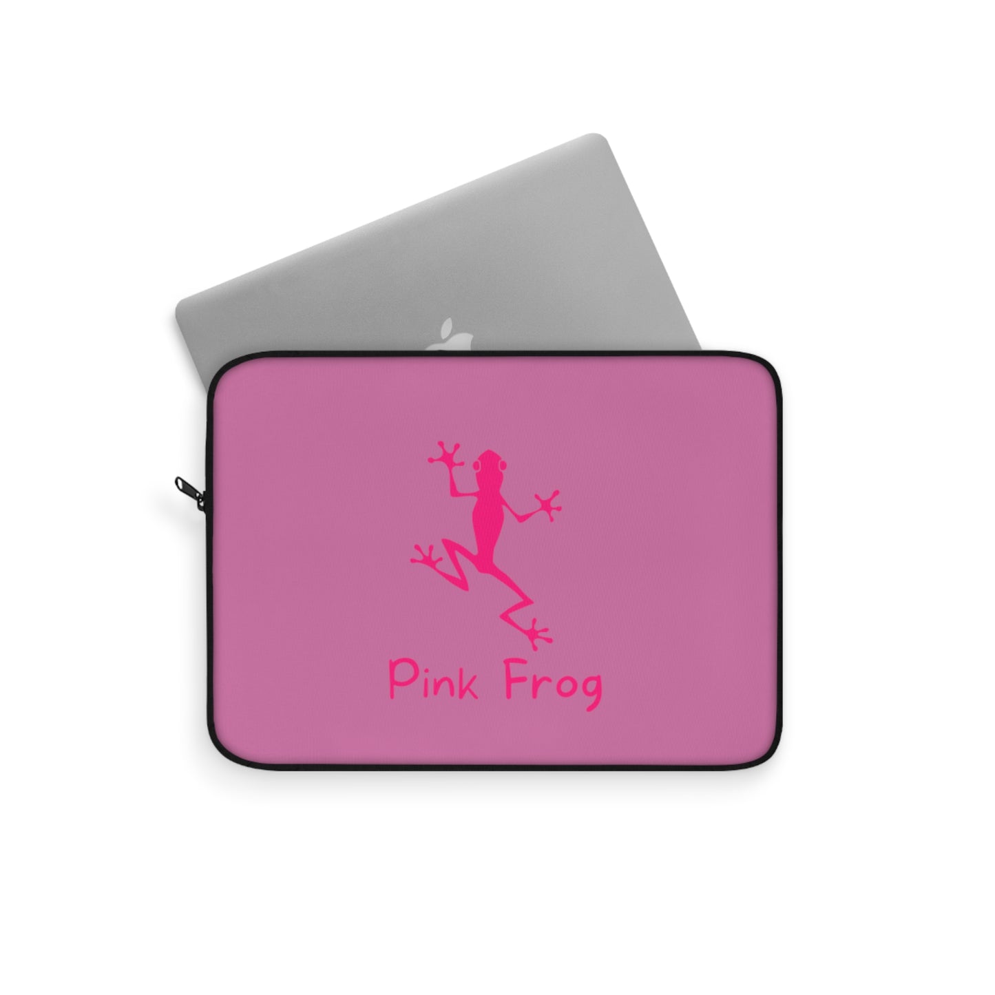 Laptop Sleeve | Pink Bag - Frog