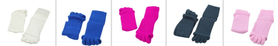 Comfortable Walking Yoga Socks With Split Toes