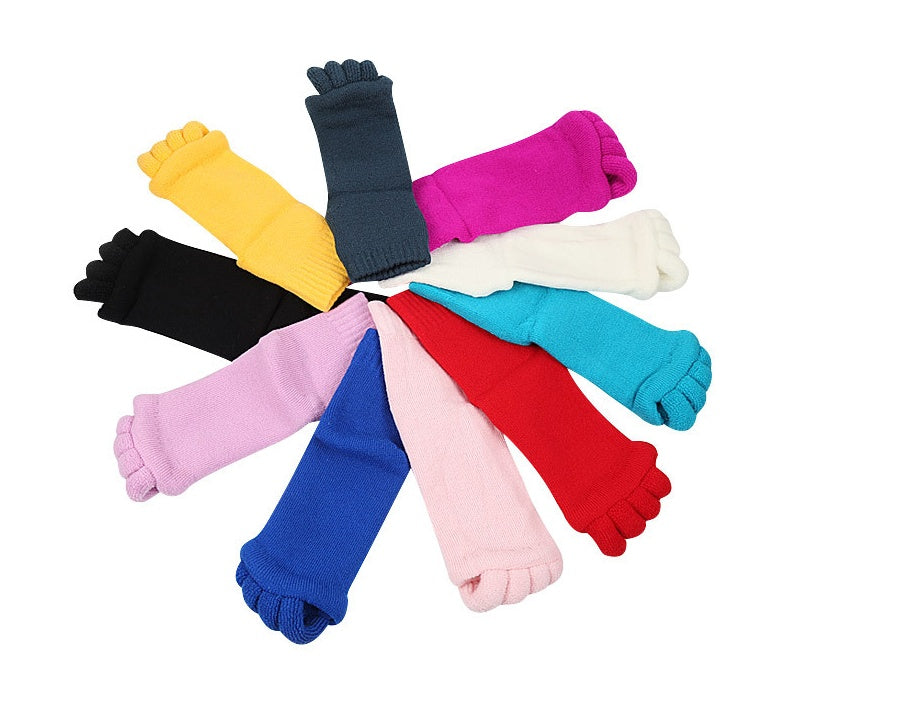 Comfortable Walking Yoga Socks With Split Toes