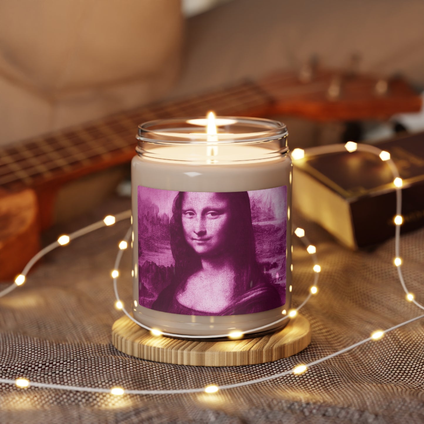 Pink Mona Lisa - Scented Soy Candles - 9oz