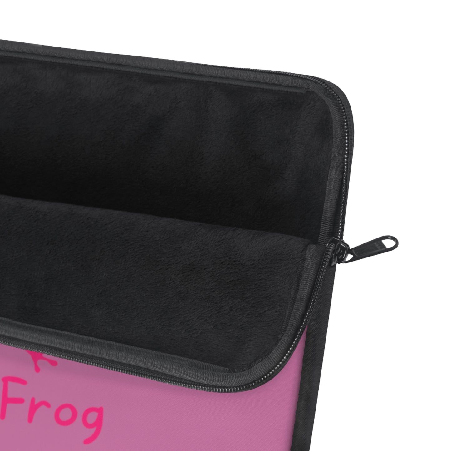 Laptop Sleeve | Pink Bag - Frog