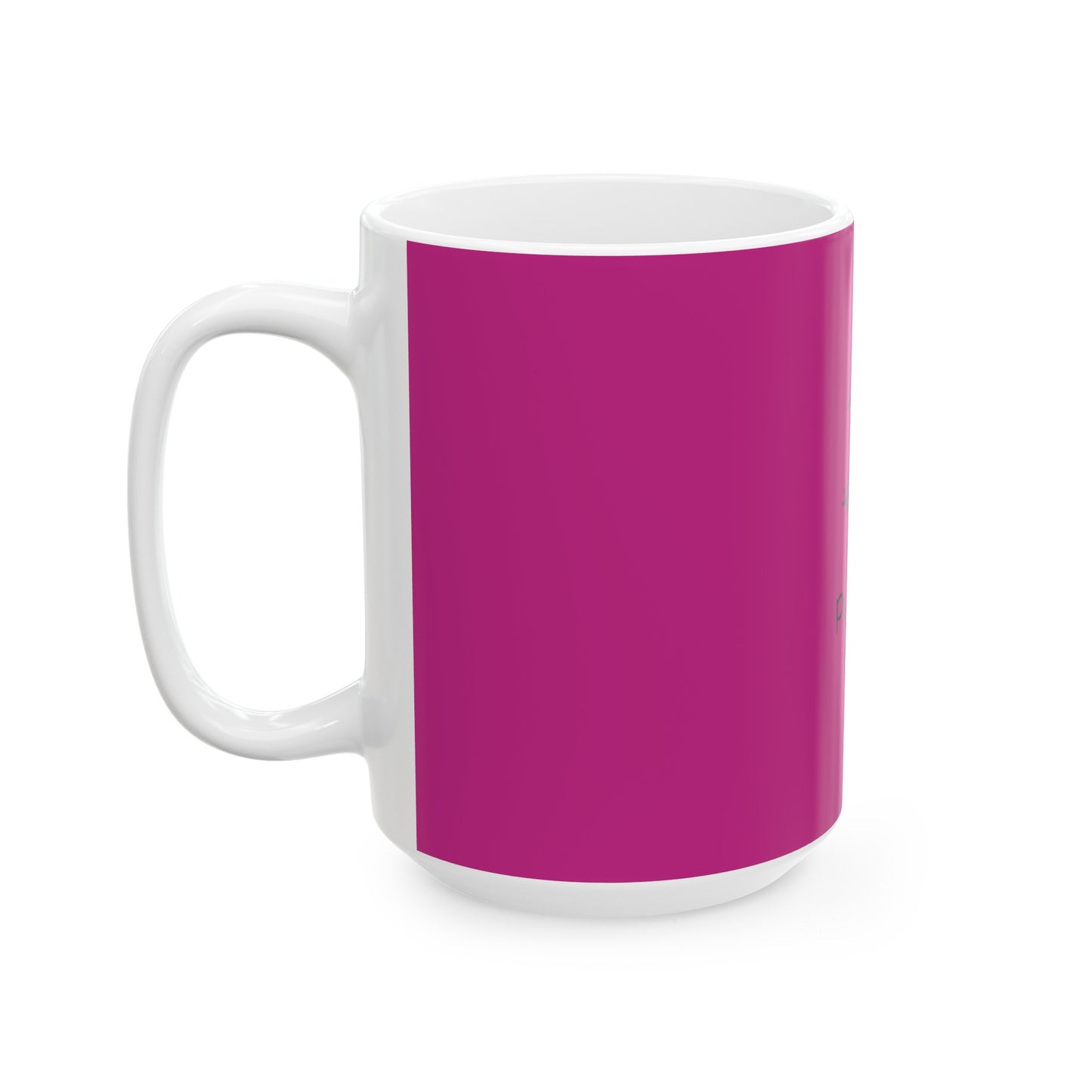 Pink Frog Ceramic Coffee Mug - (11oz, 15oz)