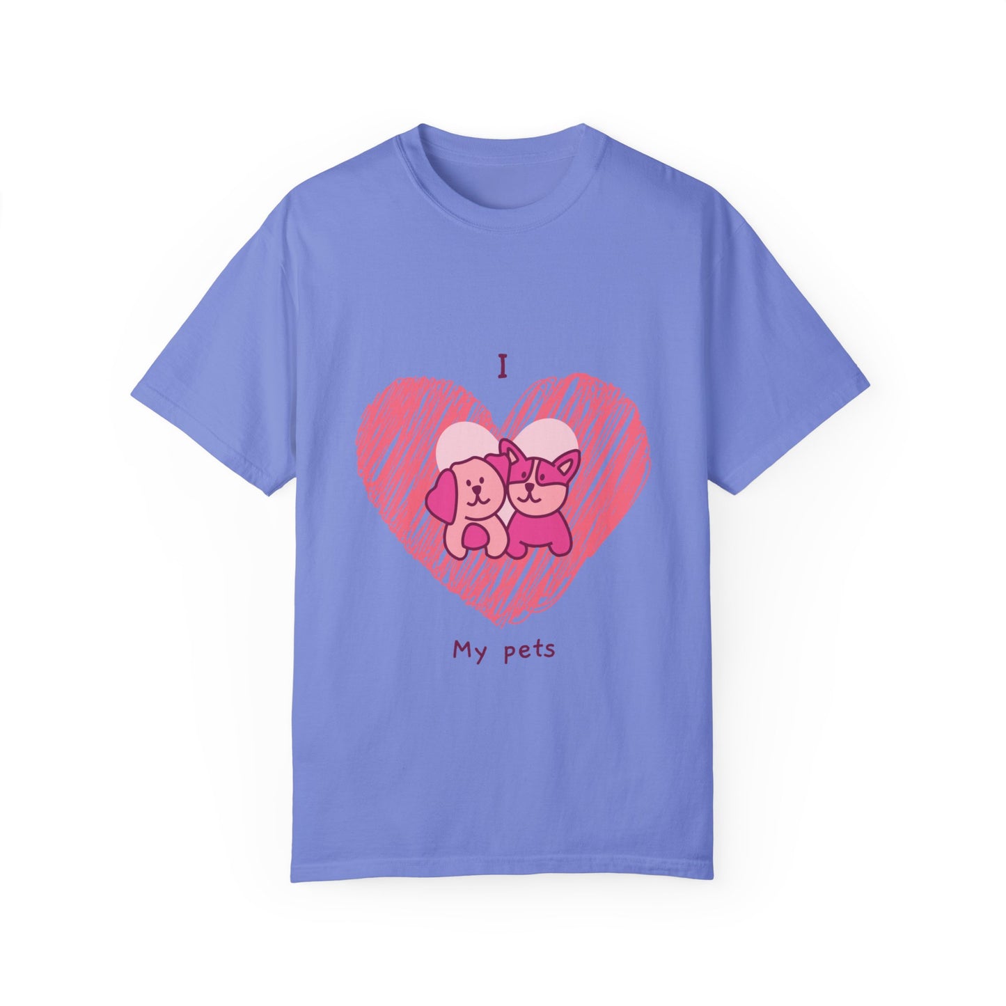 Unisex Garment-Dyed T-shirt | Pink Frog Clothing