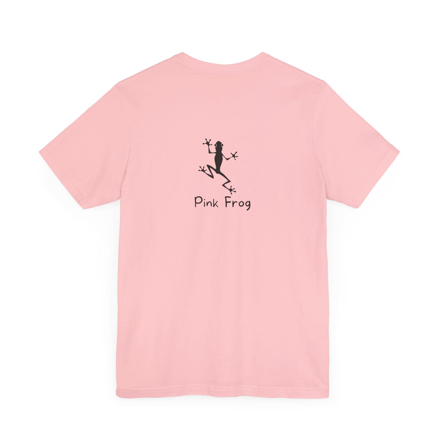 Pink Frog Unisex Jersey Short Sleeve Tee