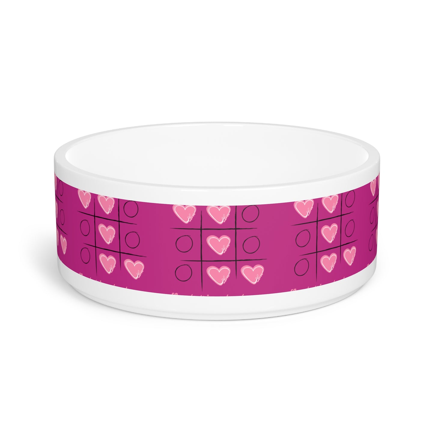 Pink Pet Bowl | Pets Feeding Bowls