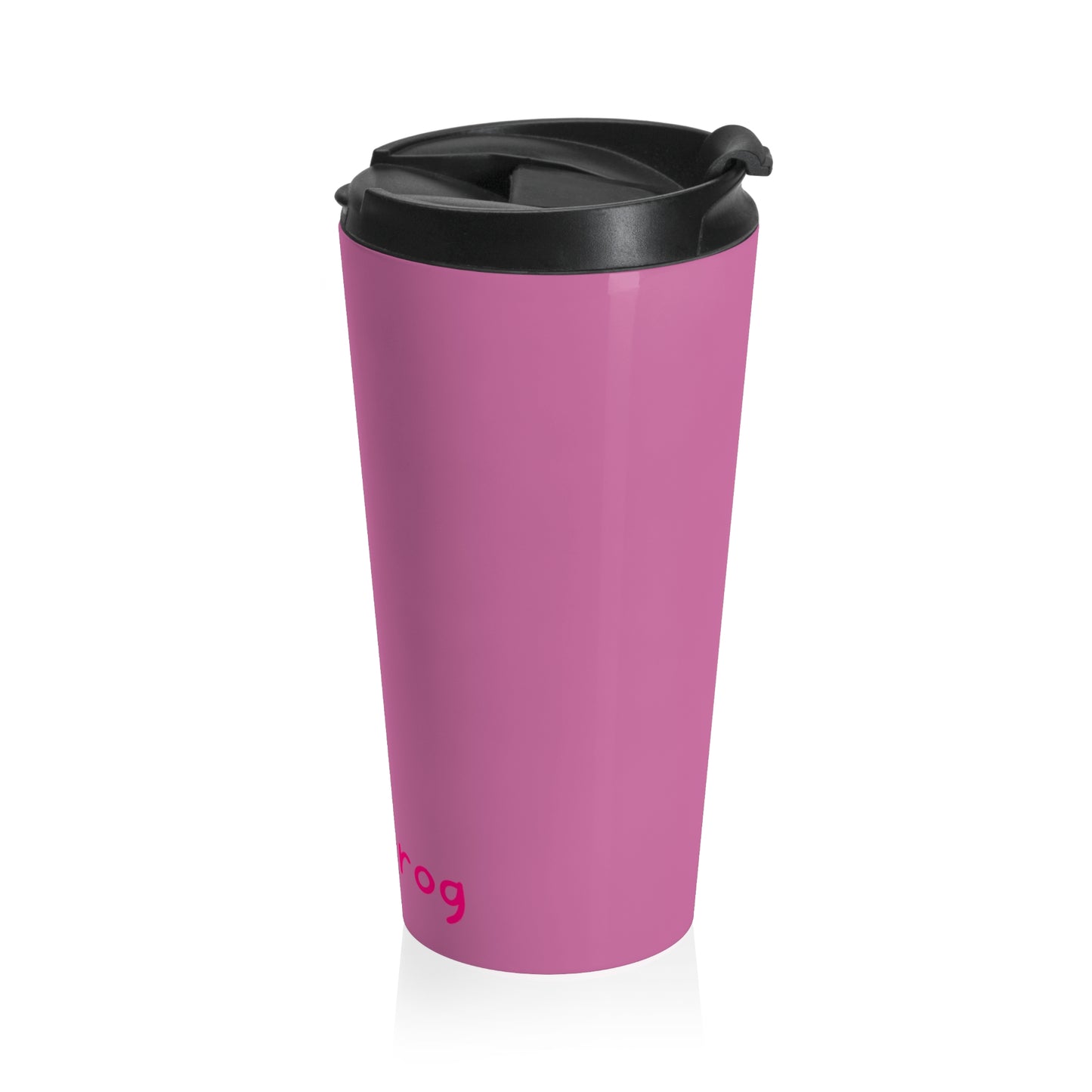 Pink Stainless Steel Travel Mug -