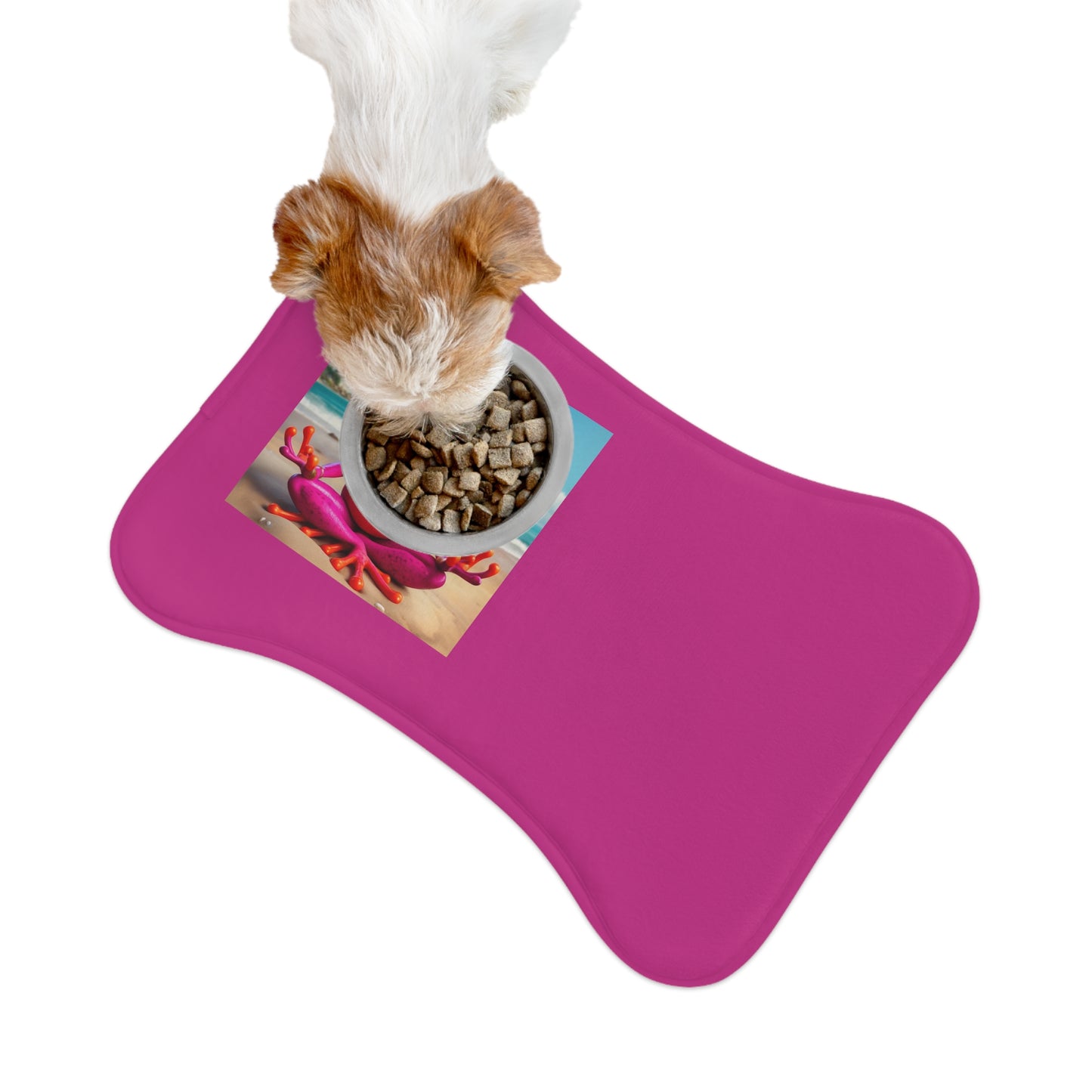 Pink Food Mats | Feeding Mat For Cats & Dogs