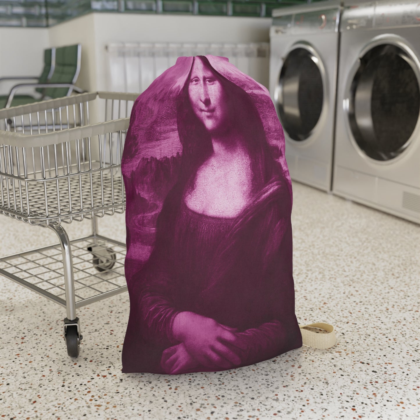 Laundry Bags | Pink Bag - Mona Lisa