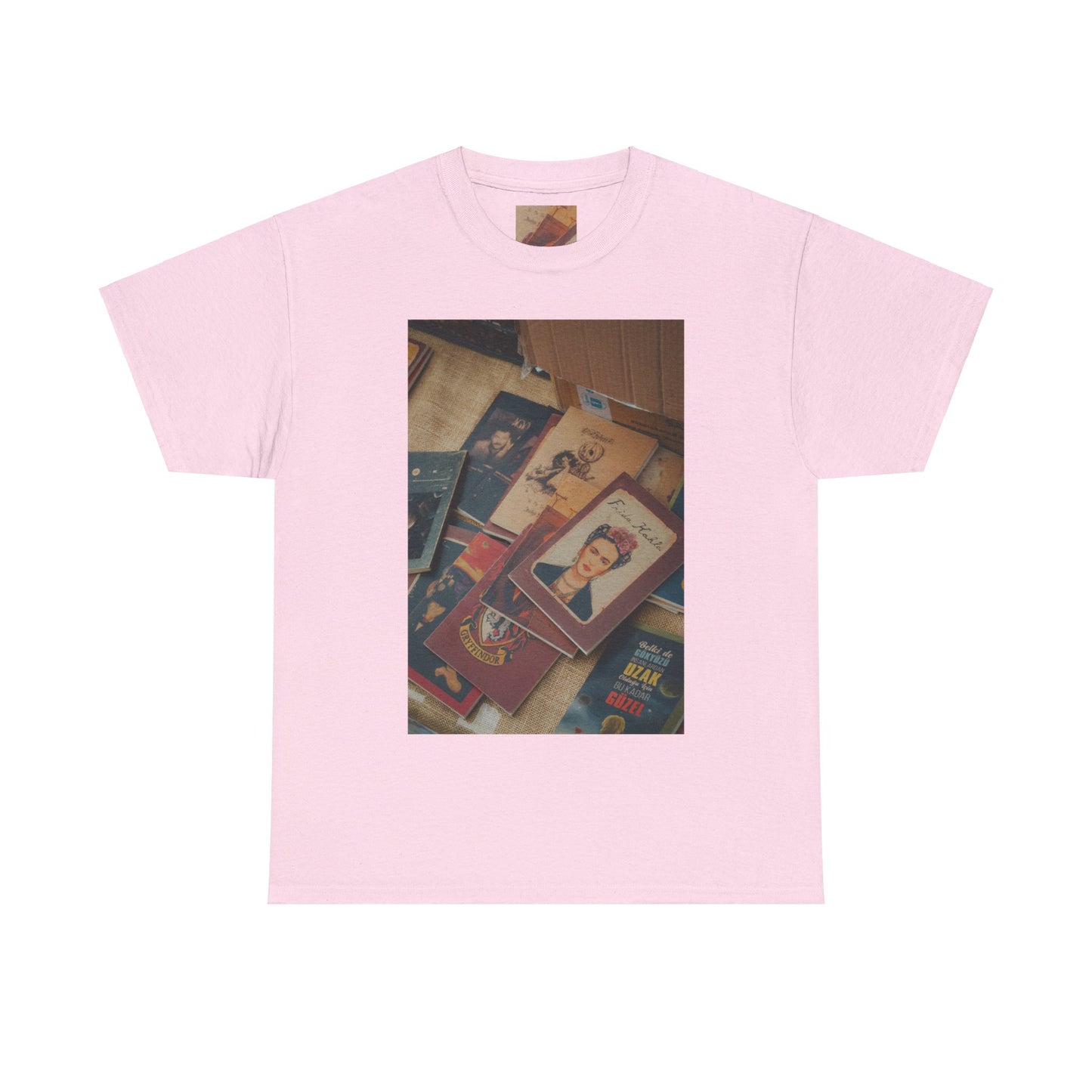 Unisex Heavy Cotton Tee | Summer T-Shirts - Pink Frog