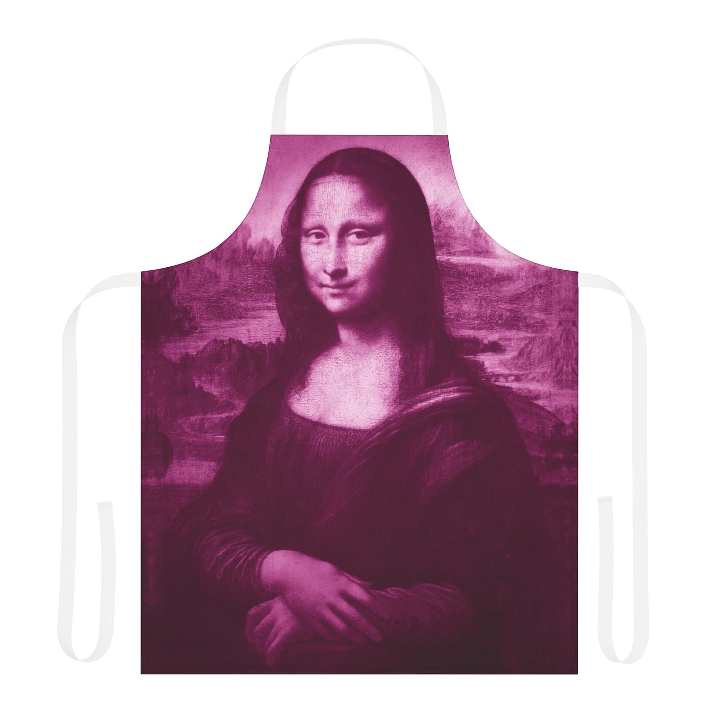 Pink Mona Lisa Apron - 5-Color Straps