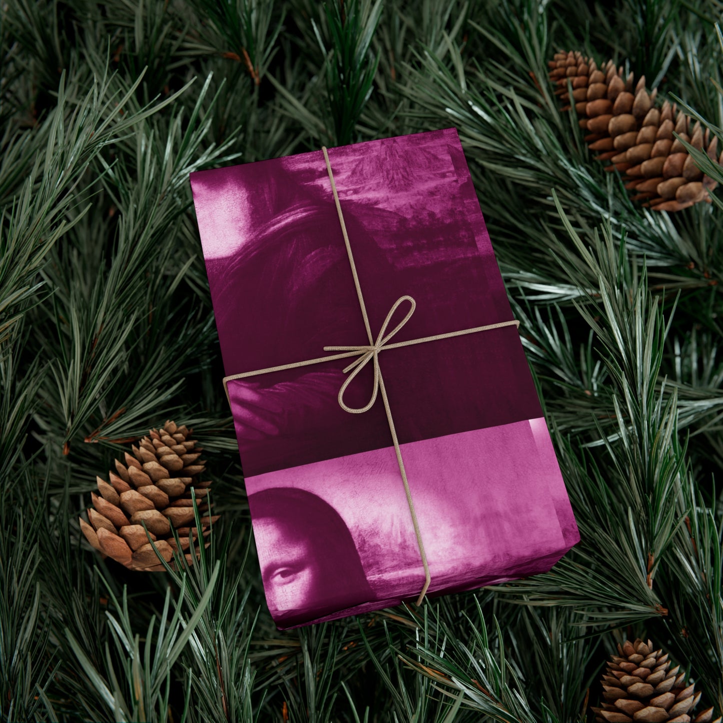 Gift Wrap Papers - Mona Lisa - Pink