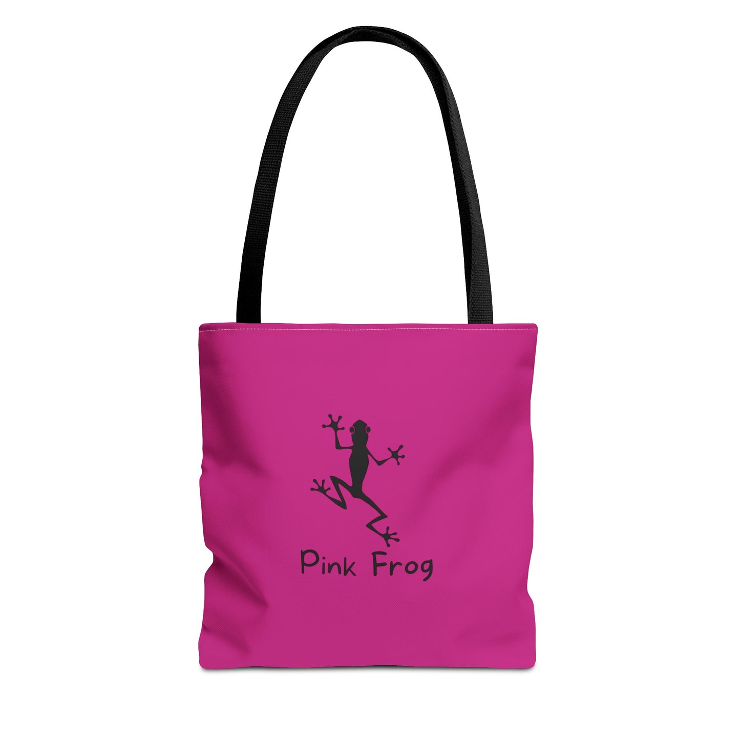 Pink Frog Tote Bag - Bags For Shopping