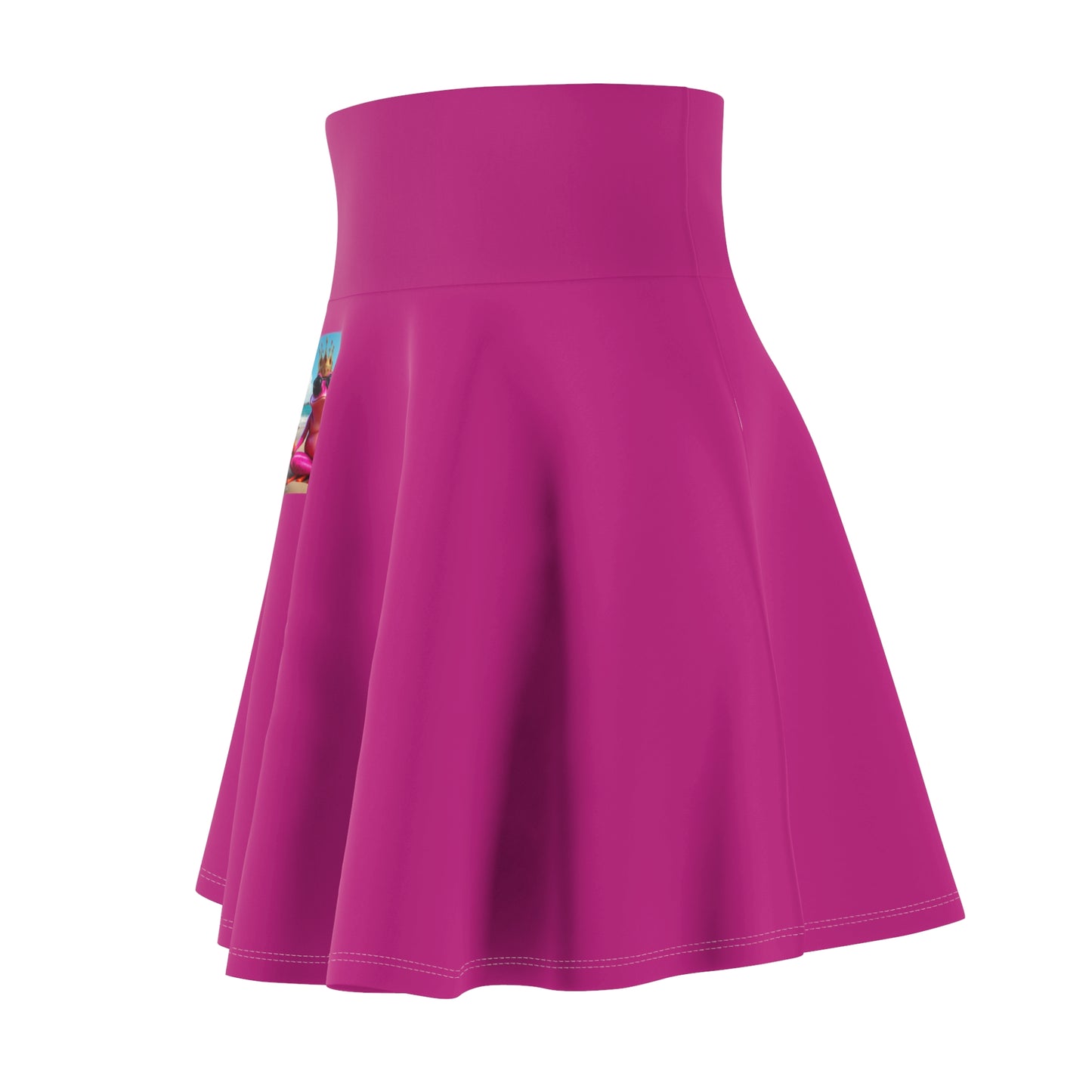 Women's Skater Skirt | Pink Dress - King