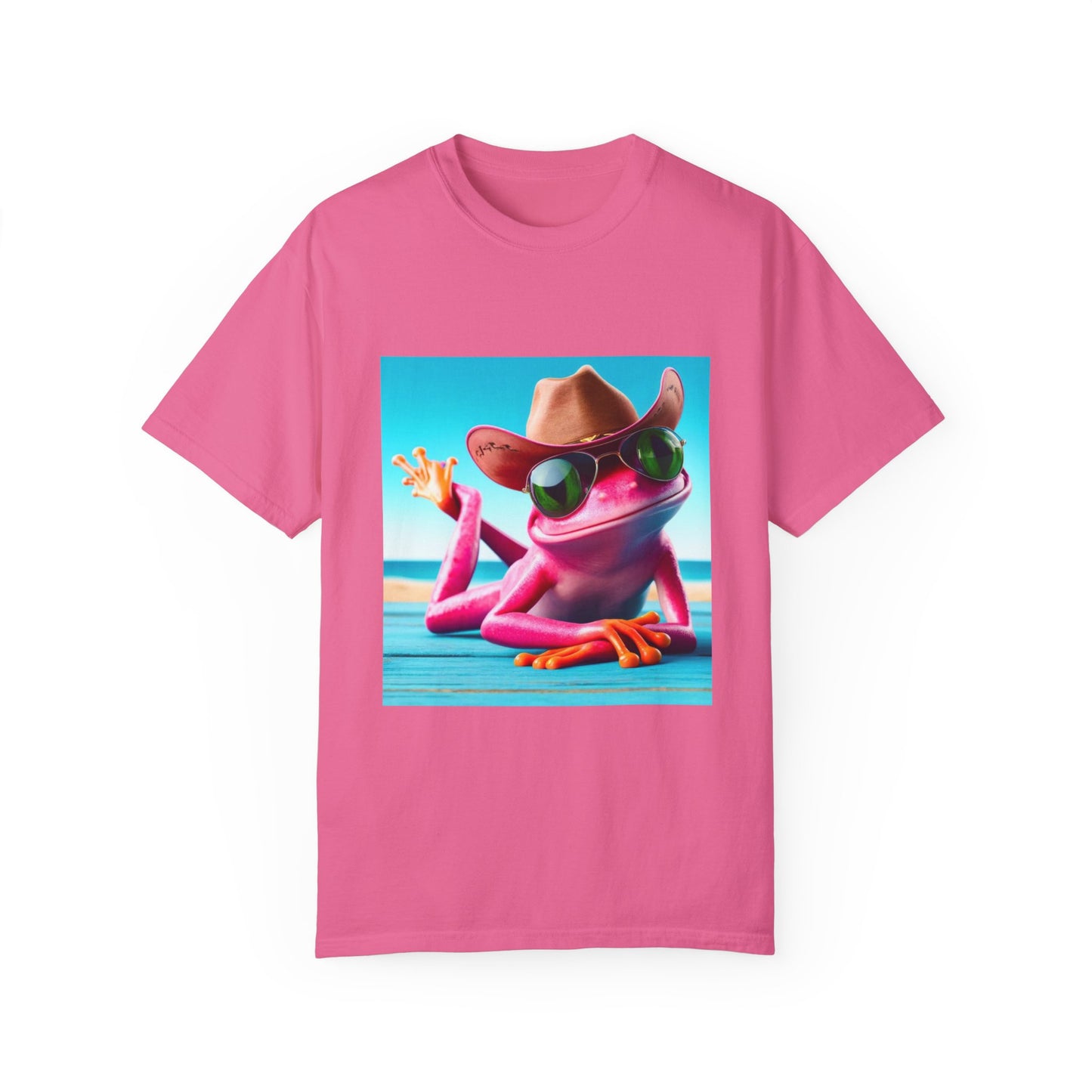 Unisex Garment-Dyed T-shirt | Pink Frog Clothing