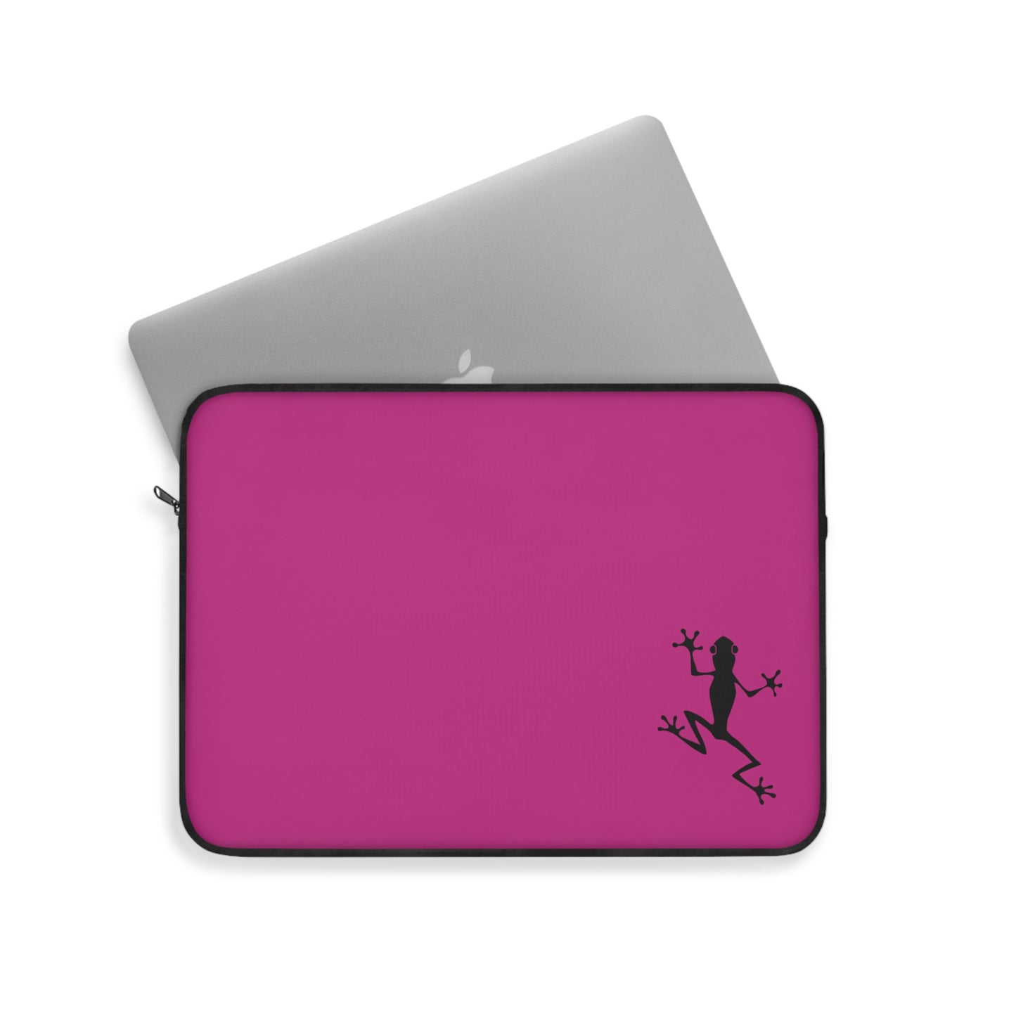 Laptop Sleeve | Pink Bag - Frog