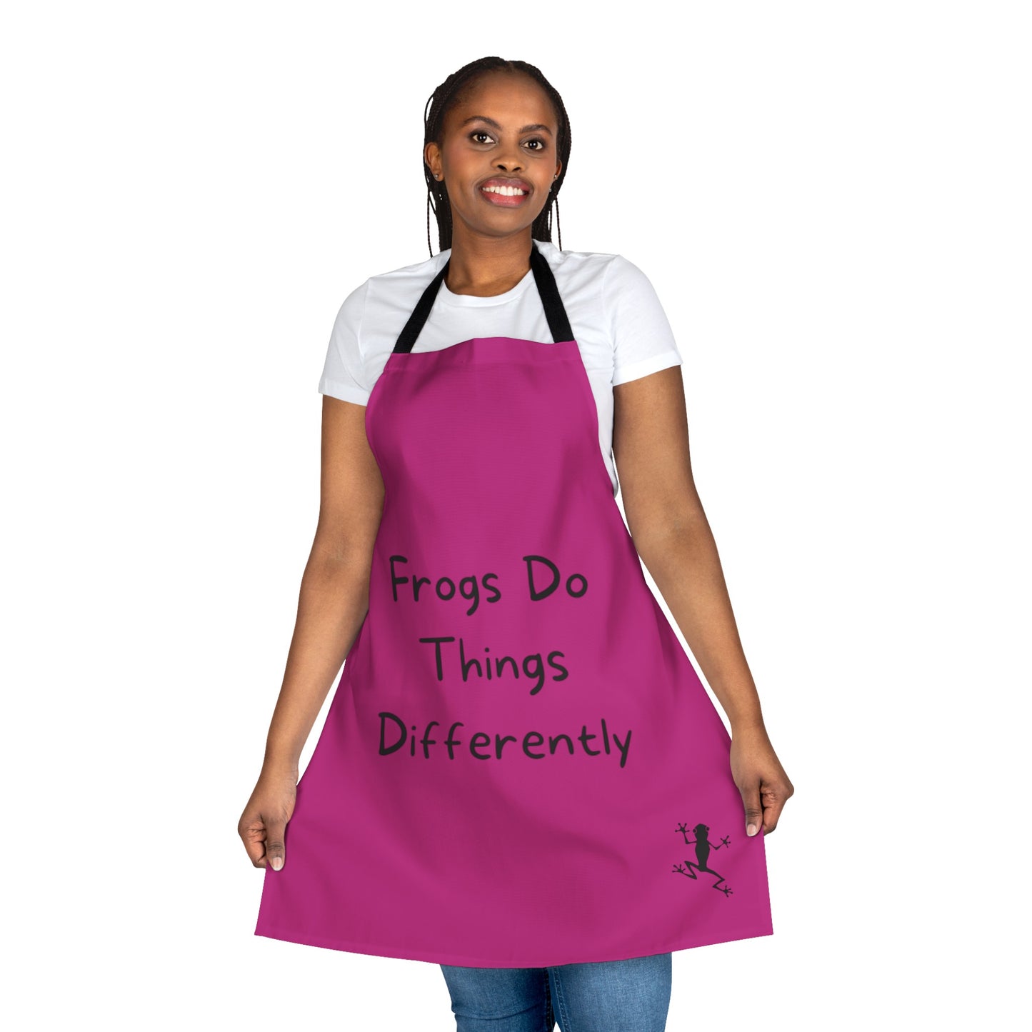 Pink Frog Apron - 5-Color Straps