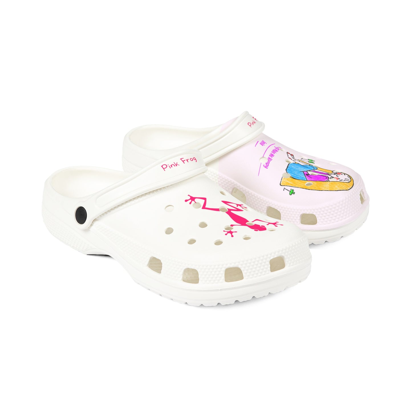 Pink Frog Clogs | Casual Shoe Wear