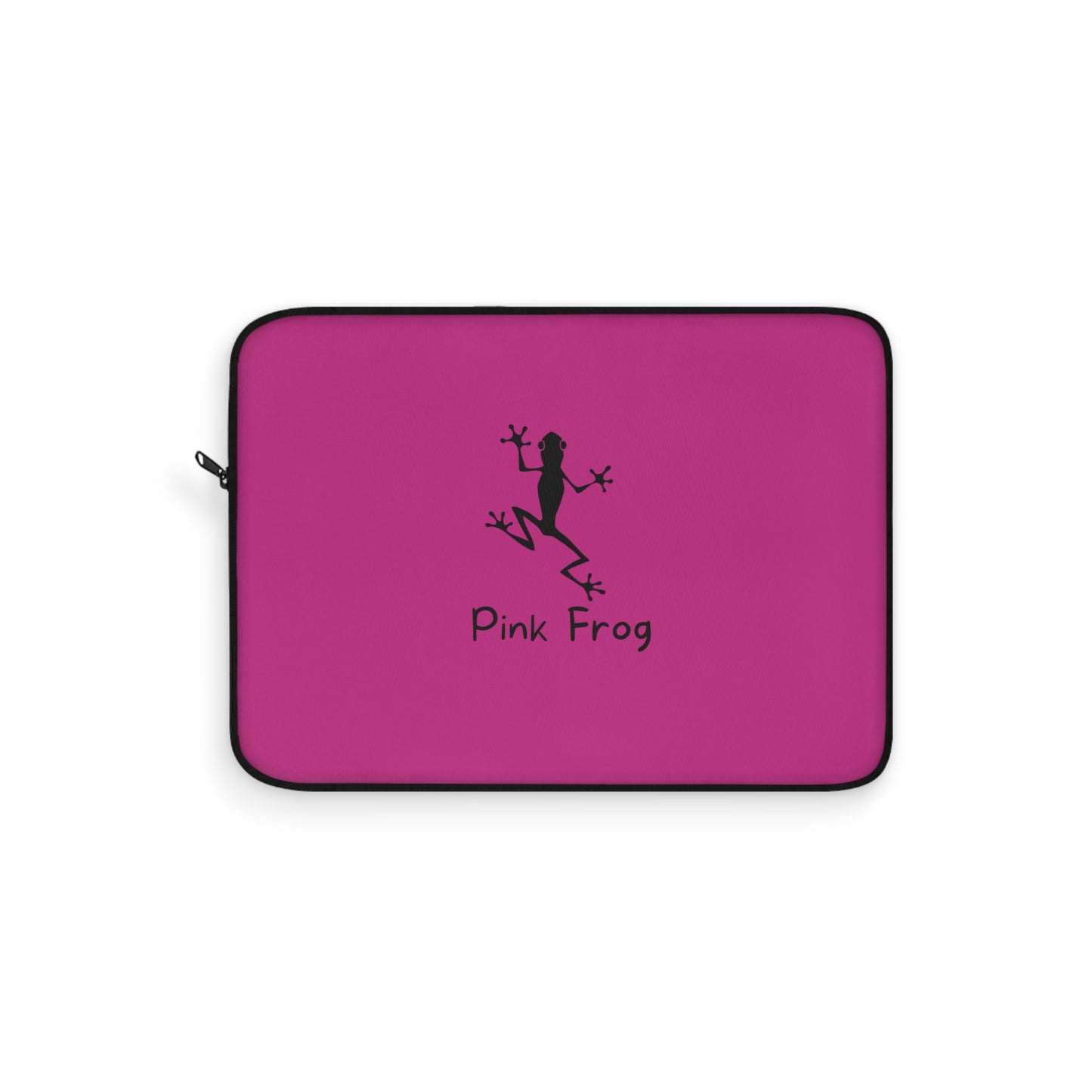 Laptop Sleeve | Pink Bag - Frog