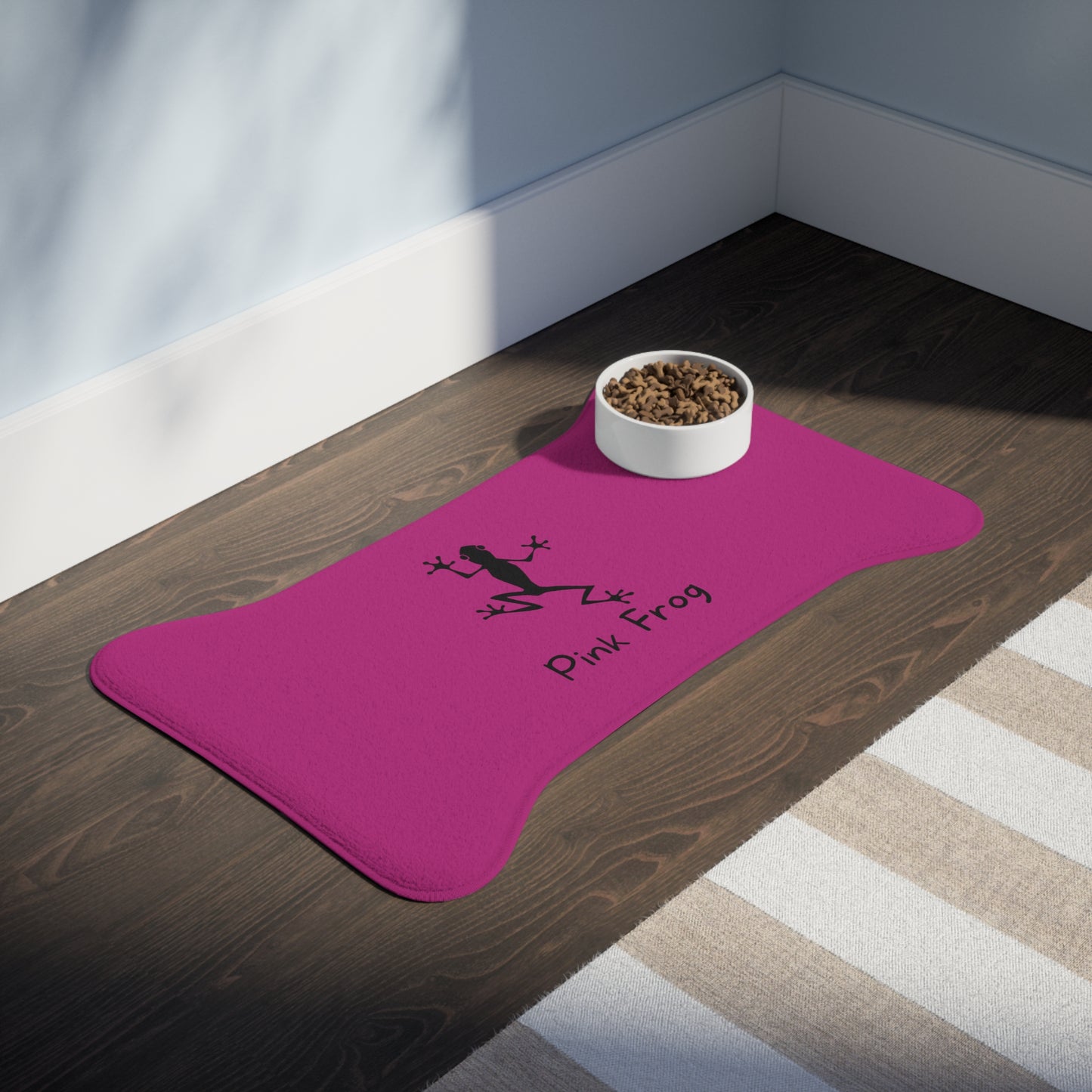 Pink Food Mat For Pets | Cats & Dogs