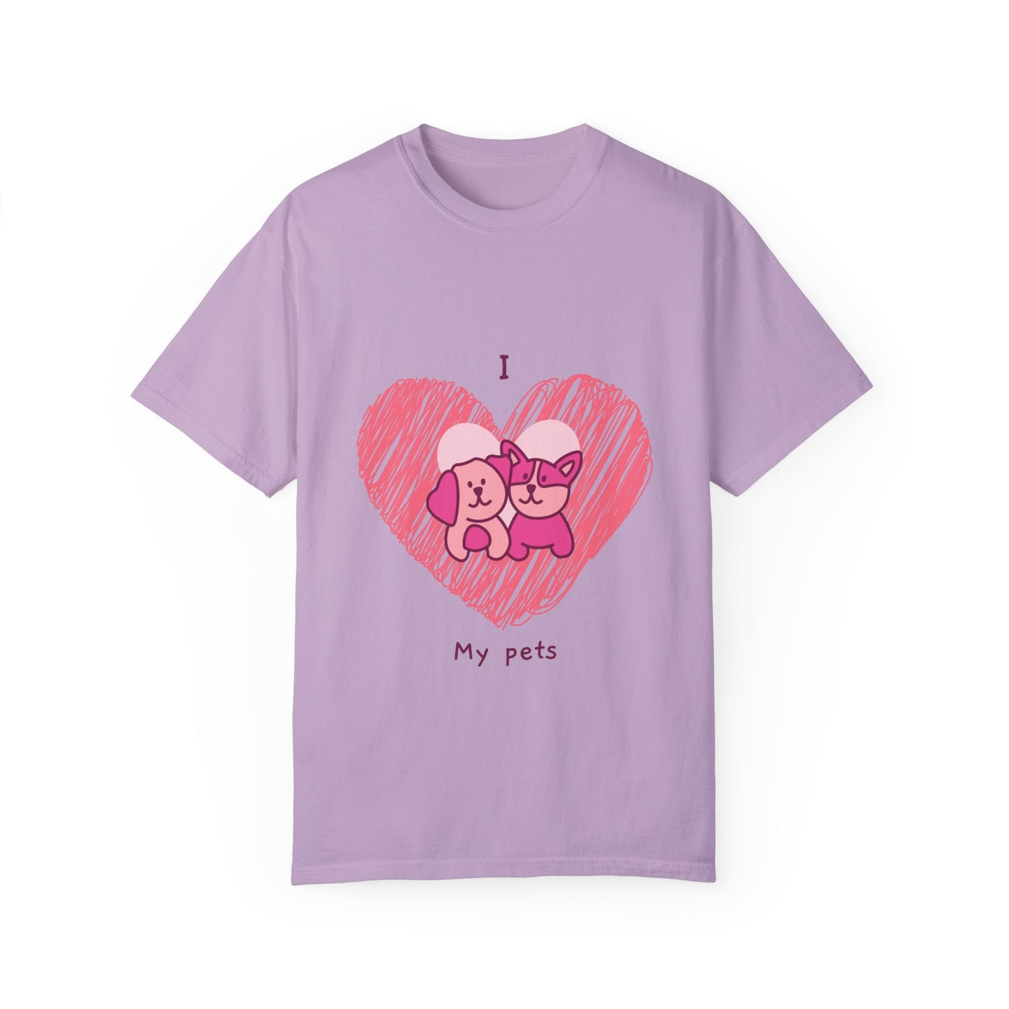 Unisex Garment-Dyed T-shirt | Pink Frog Clothing