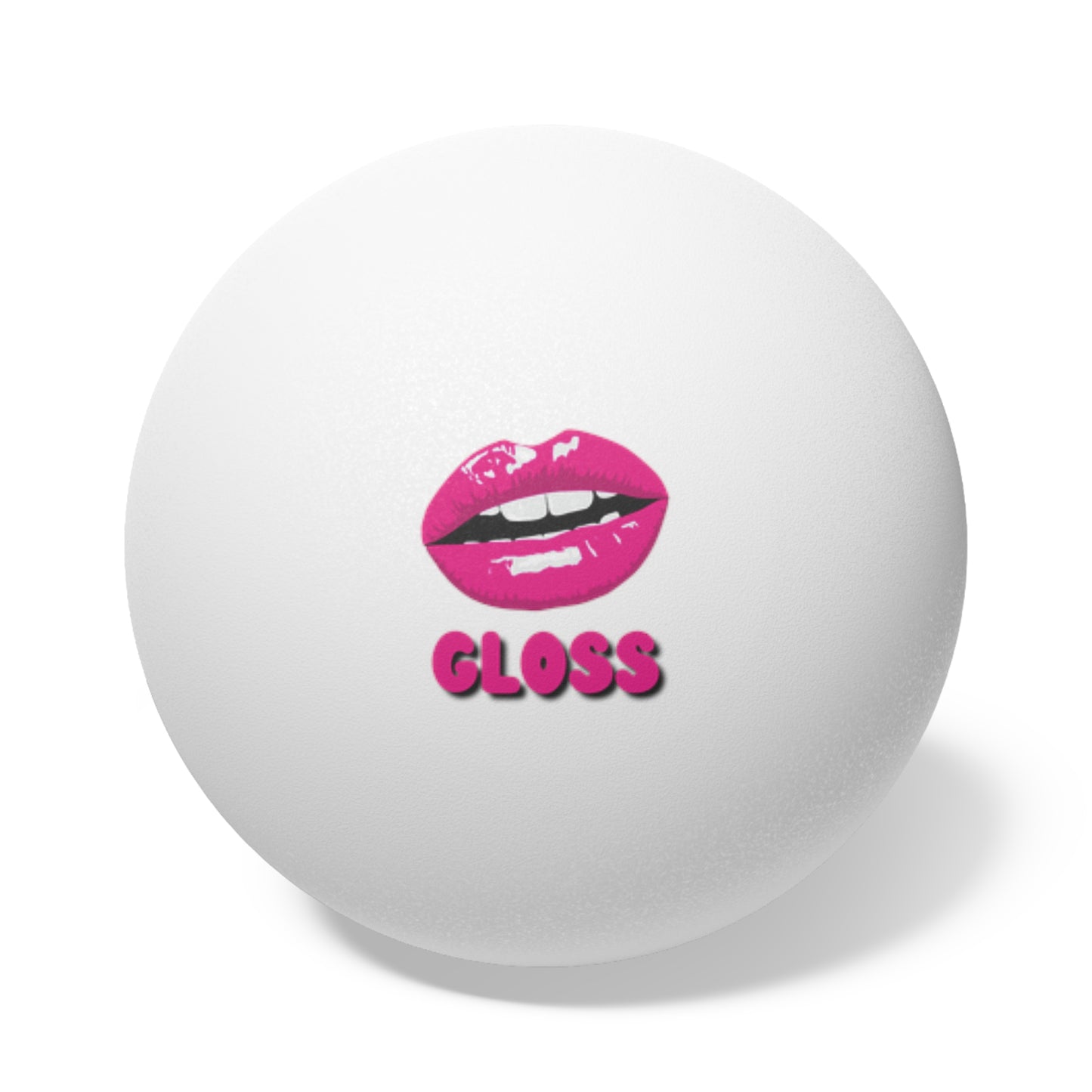 Ping Pong Balls | (6 pcs) - Pink Frog