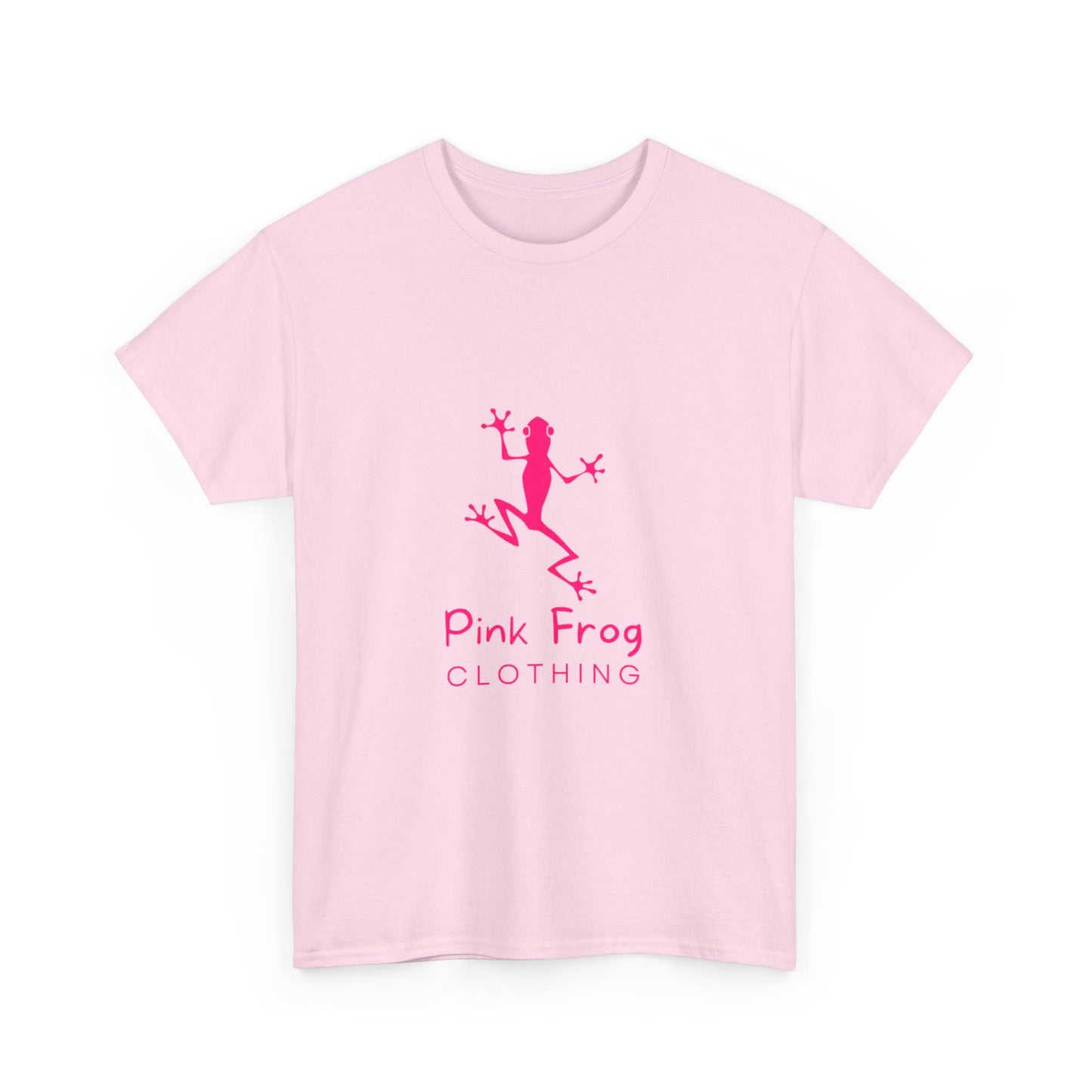 Pink Frog Unisex Heavy Cotton Tee