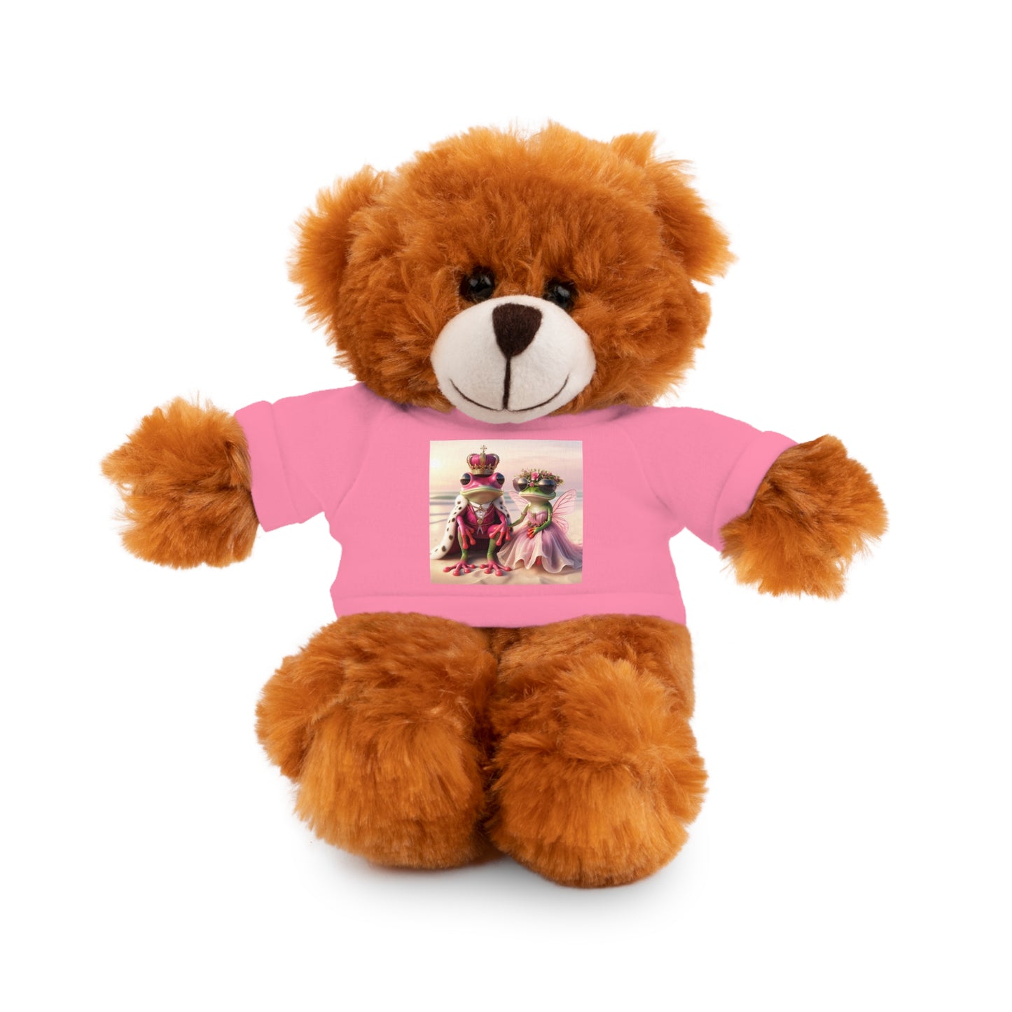 Stuffed Animals with Tee | Pink Frog