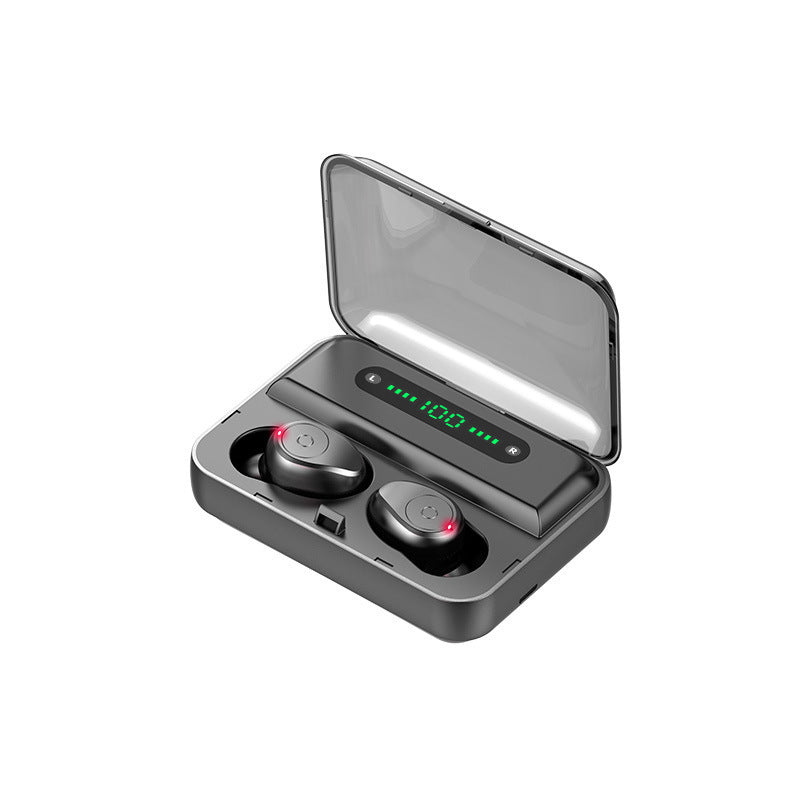 Multi-function Bluetooth Headset | Binaural Movement Power Bank - Phone Support