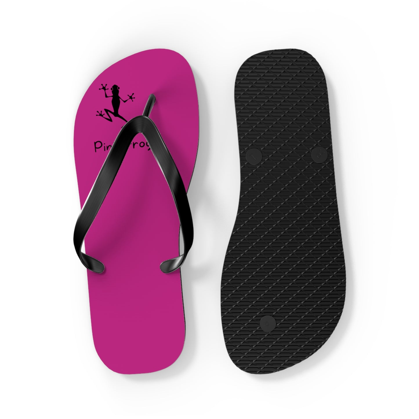 Pink Frog Flip Flops - Summer Styles