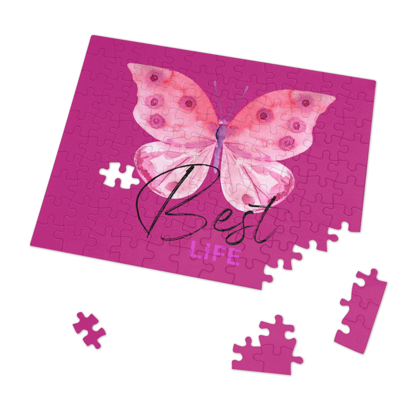 Pink Frog | Jigsaw Puzzle - (30, 110, 252, 500,1000-Piece)