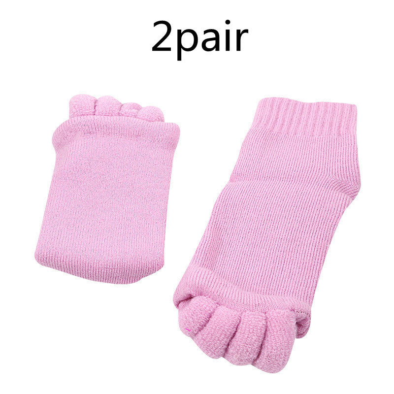 Comfortable Walking Yoga Socks With Split Toes