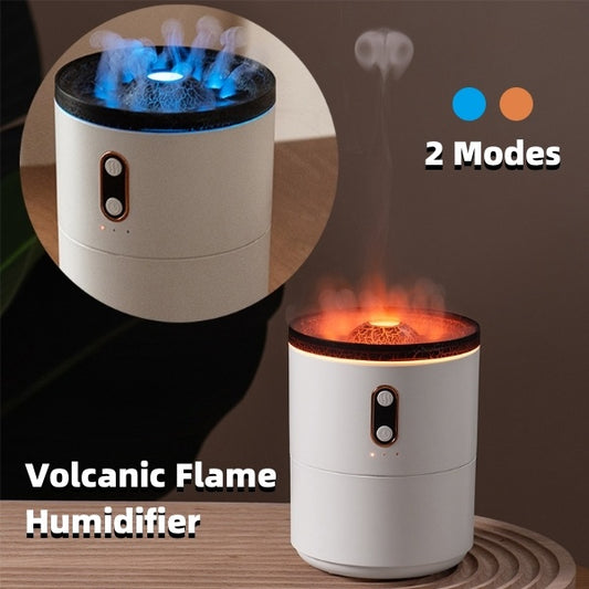 Volcanic Flame Aroma | Essential Oil Diffuser - USB Portable Humidifier