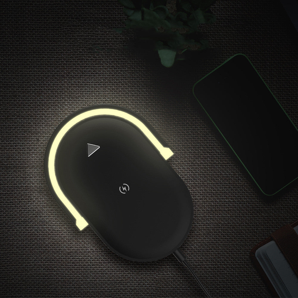 3 In 1 Foldable Wireless Charger | Night Light Wireless Charging Station