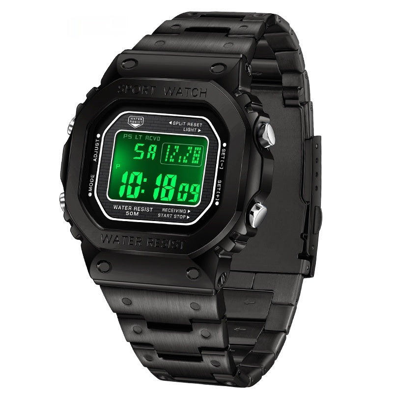 Alarm Clock Watch | Multifunctional Sport Watch - Light Waterproof